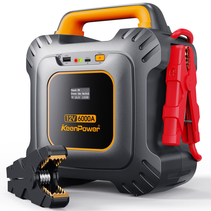 KeenPower 6000A Super Capacitor Jump Starter