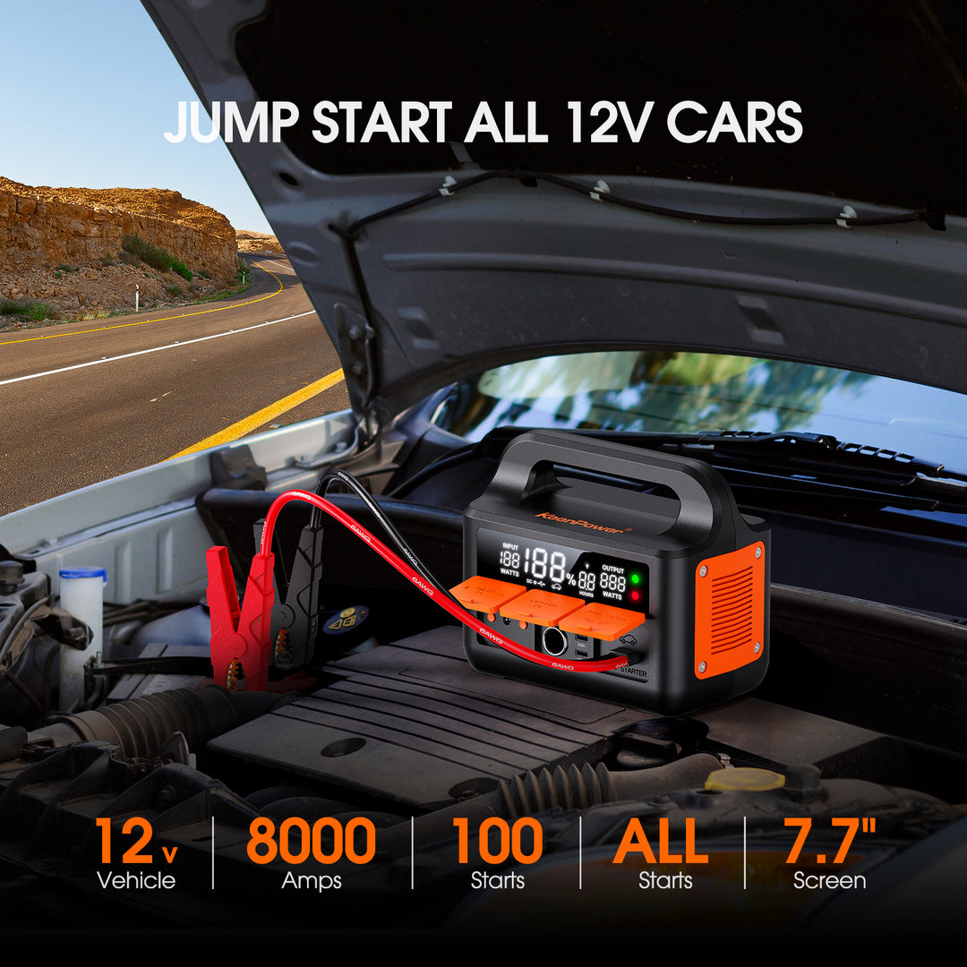 KeenPower 8000A Jump Starter